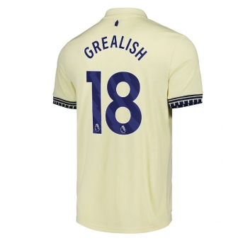 Billige Fotballdrakt Everton Jack Grealish #18 Replika Bortedrakt 2025-26 Kortermet